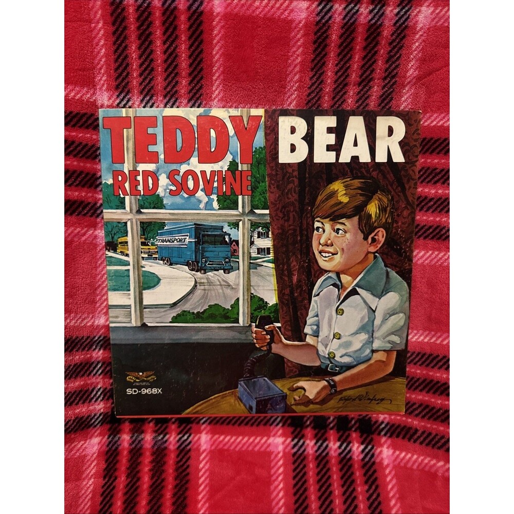 Red Sovine - Teddy Bear VINYL COUNTRY 1976 SD-968X Gusto Records